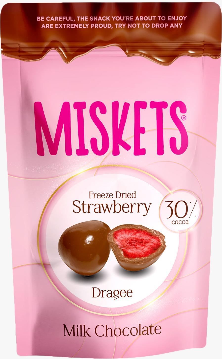 Miskets Strawberry Milk Chocolate