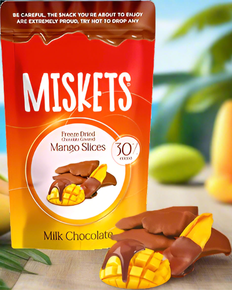 Miskets Mango Slice Milk Chocolate